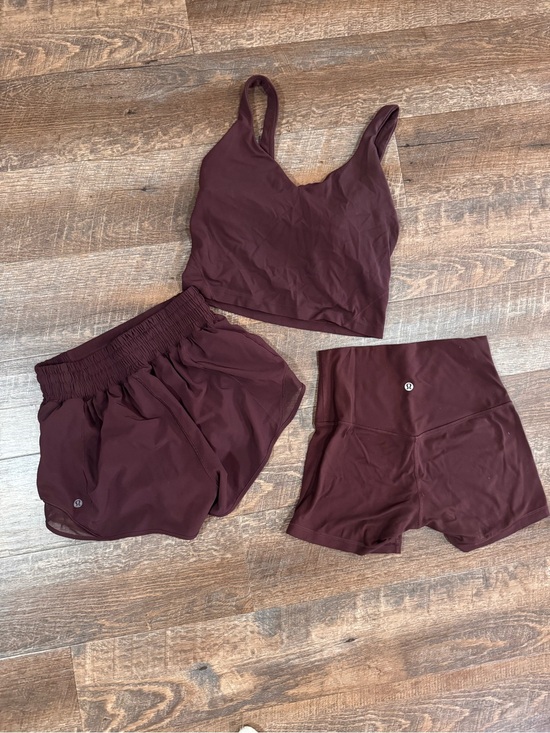 lululemon athletica Pants - lululemon athletica Goodnight Plum Set